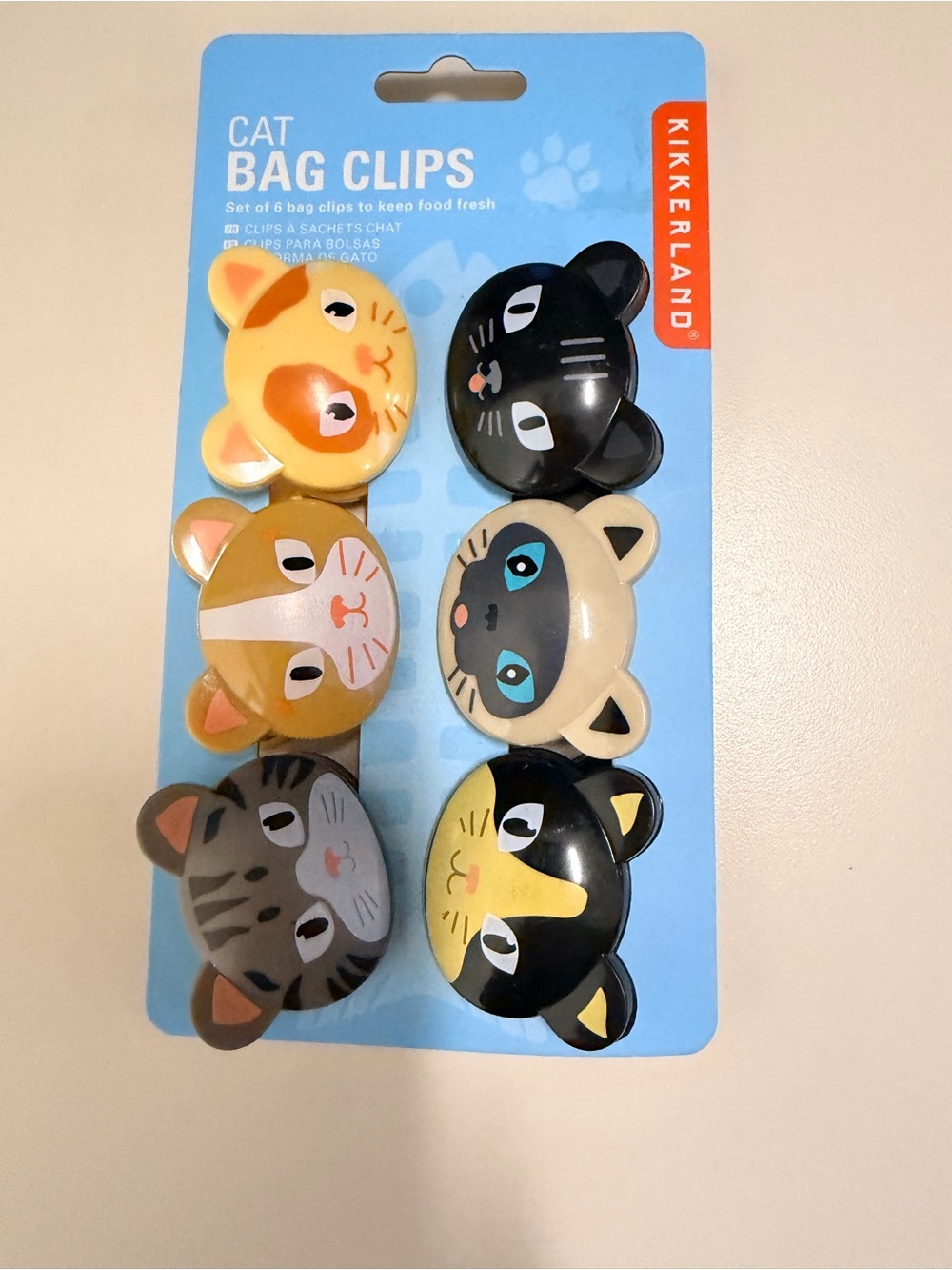 โจNWTโจKikkerland Cat Bag Clips